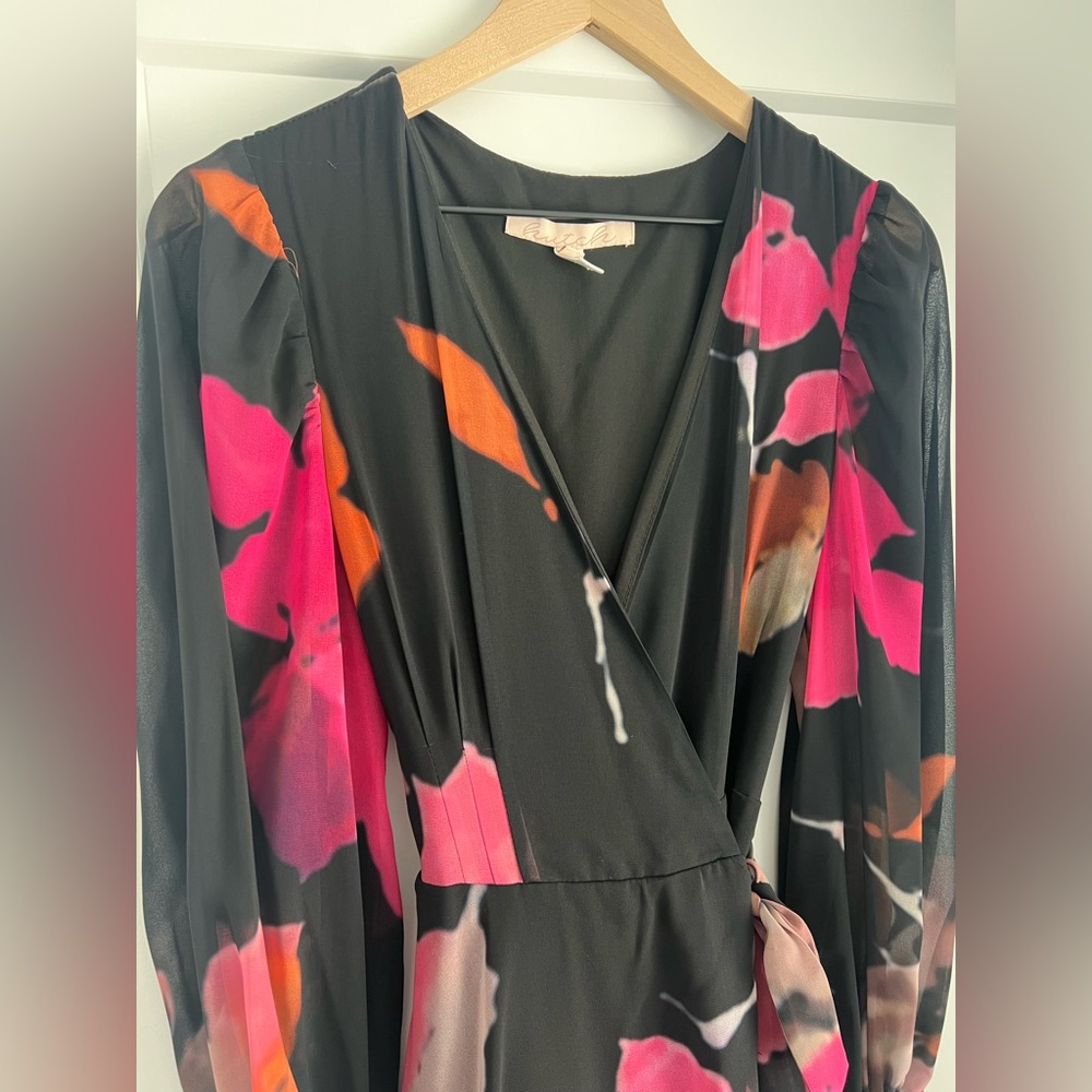 Hutch Floral Tiered Wrap Maxi Dress - Picture 4 of 8